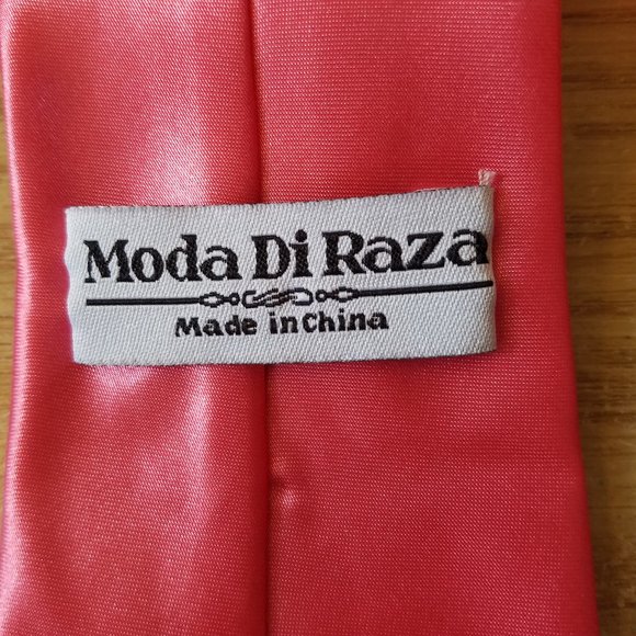 Moda Di Raza Pink Neck Tie - Picture 4 of 8